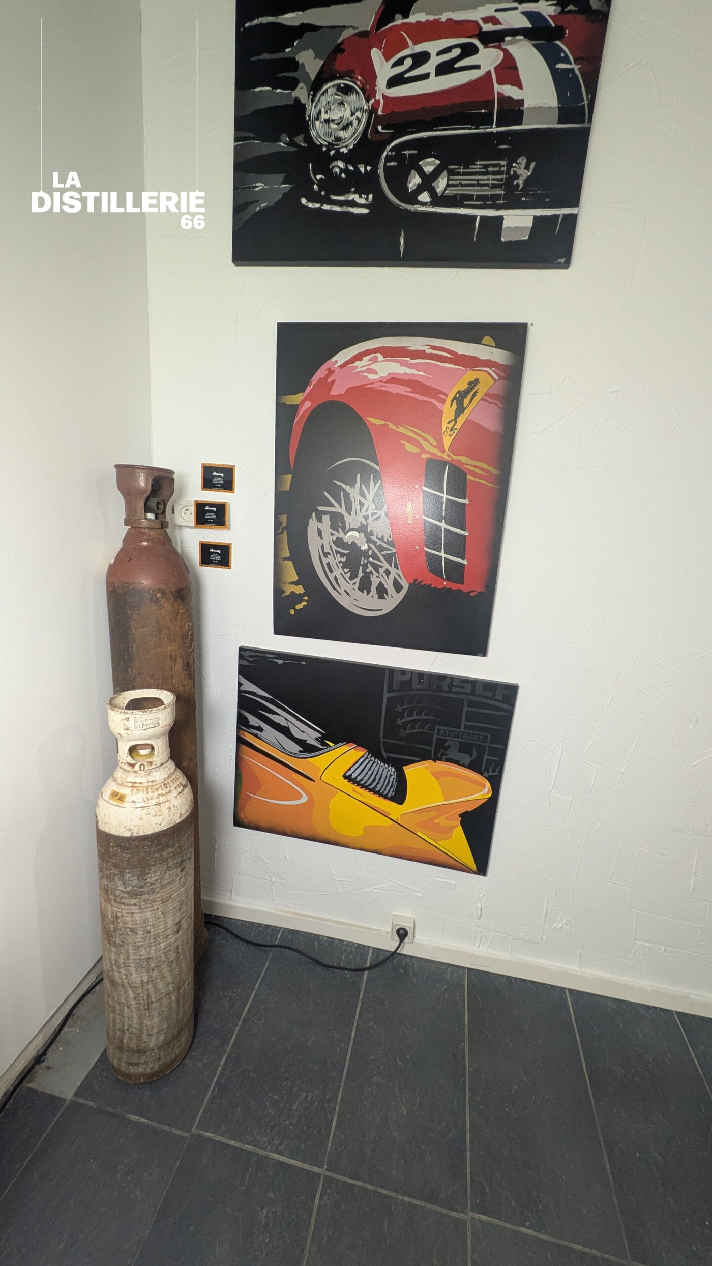 Œuvre 250 GTO par Daddy Graff — art urbain, automobile et peinture contemporaine