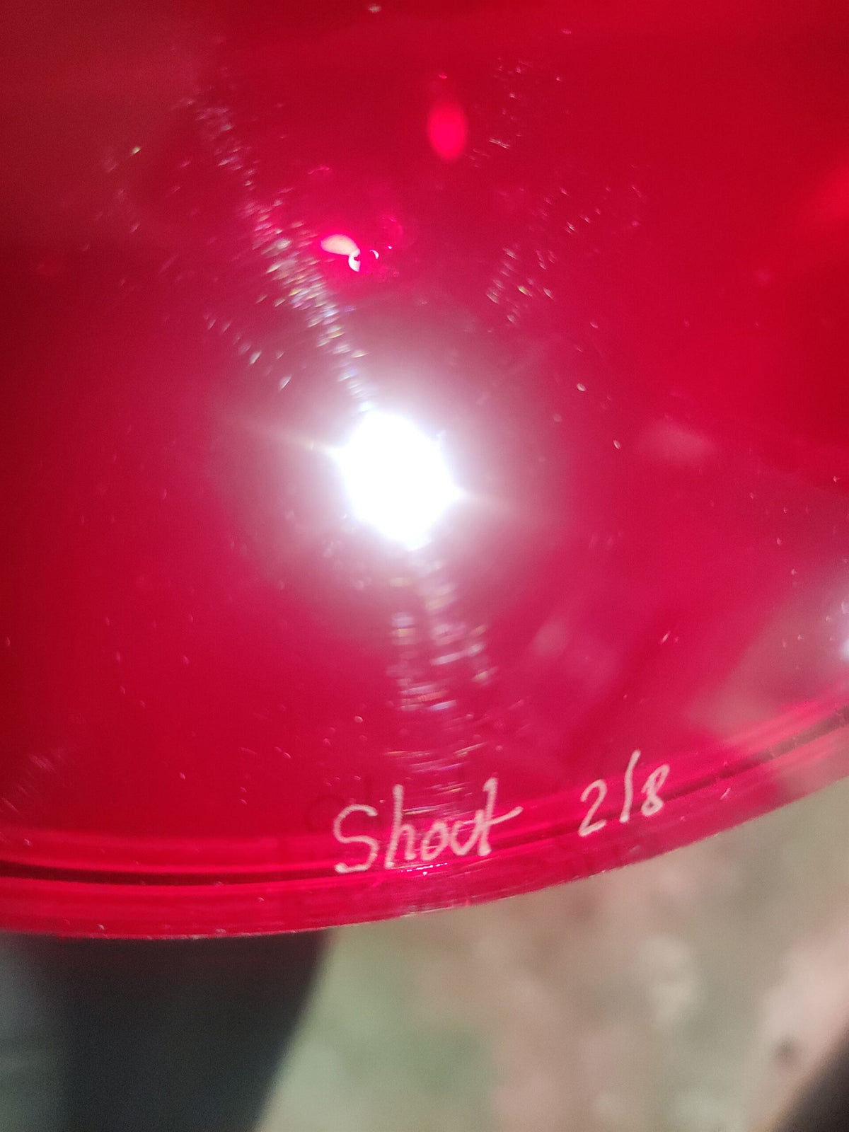 Flexo Shoot H150 par ZED — œuvre contemporaine en acrylique thermoformé, édition limitée