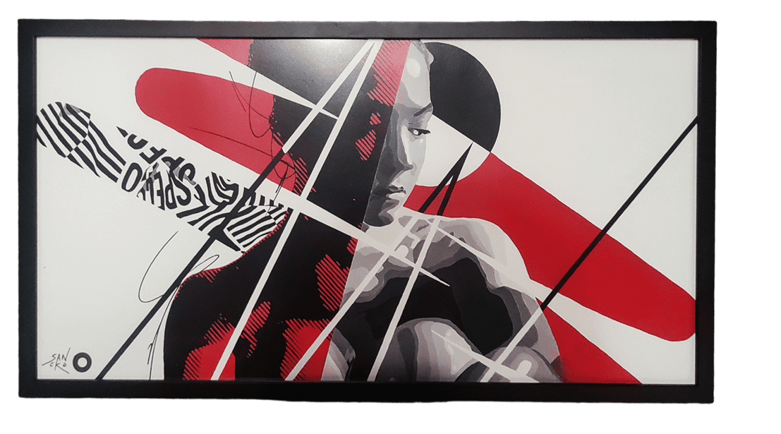 Édition Fine Art Introspection 3 de SanckOBlack — reproduction d’art urbain sur papier Old Mill 180 g