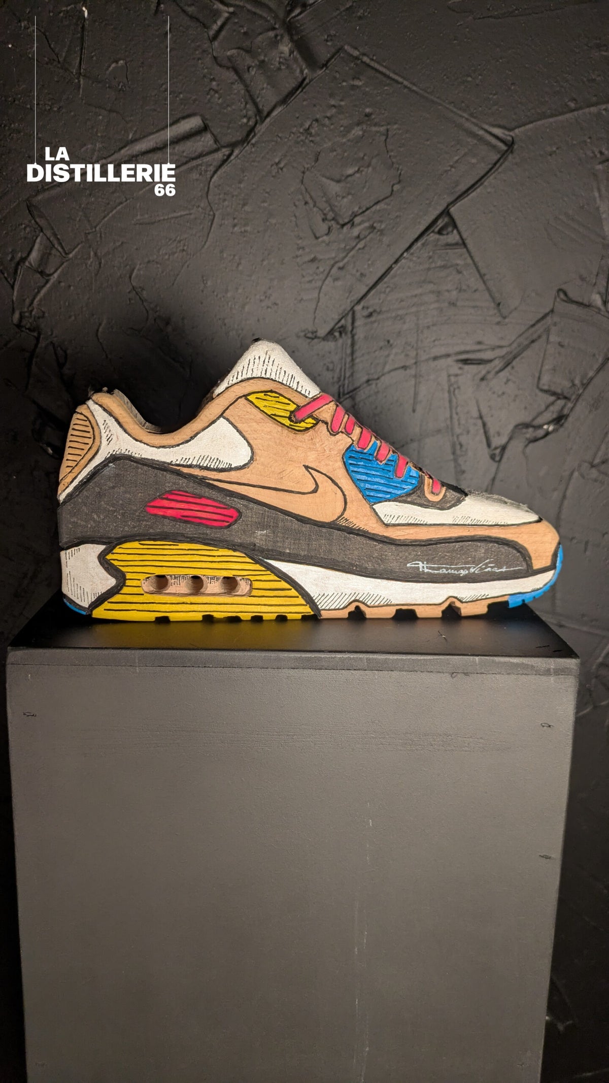 Air Max 90 par Thomas Vinas — Street Culture et travail de la matière