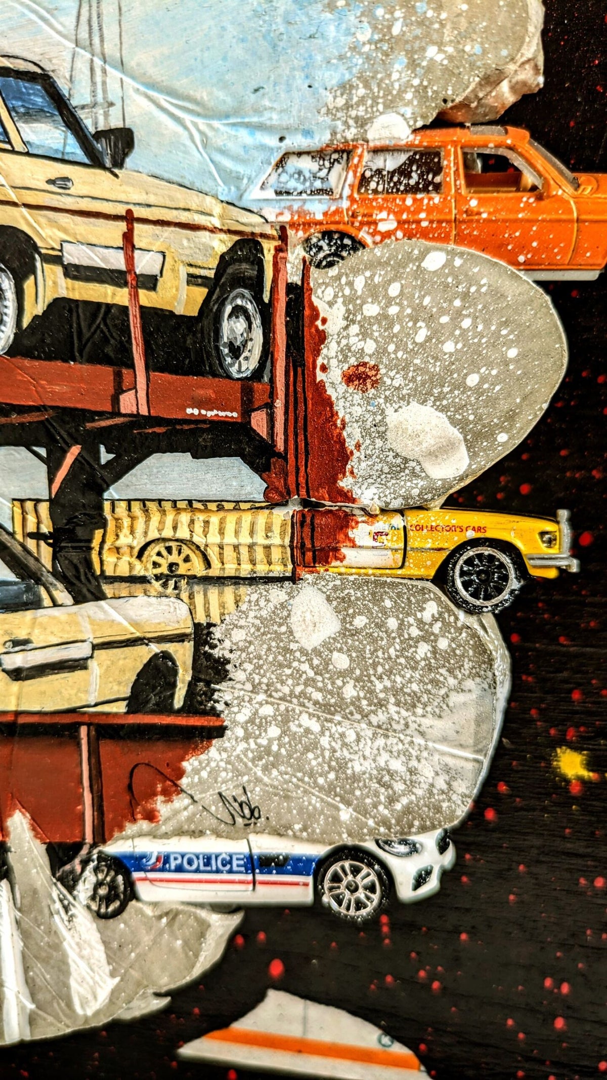 AutoTrain — création de Ludo Lassalle, art urbain et paysage ferroviaire contemporain