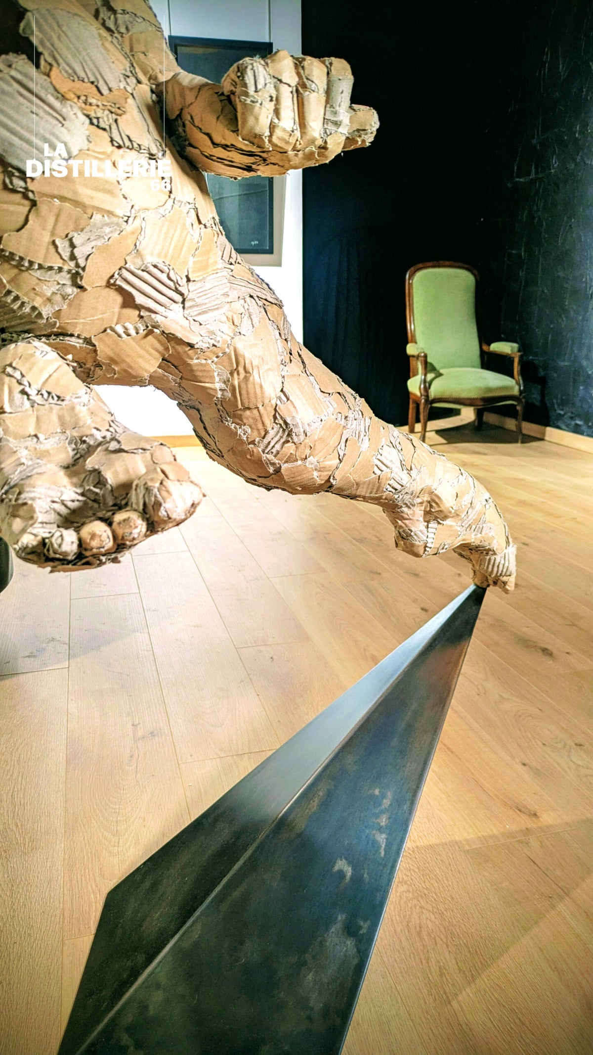 Éric Montaux — Équilibre, sculpture contemporaine grand format