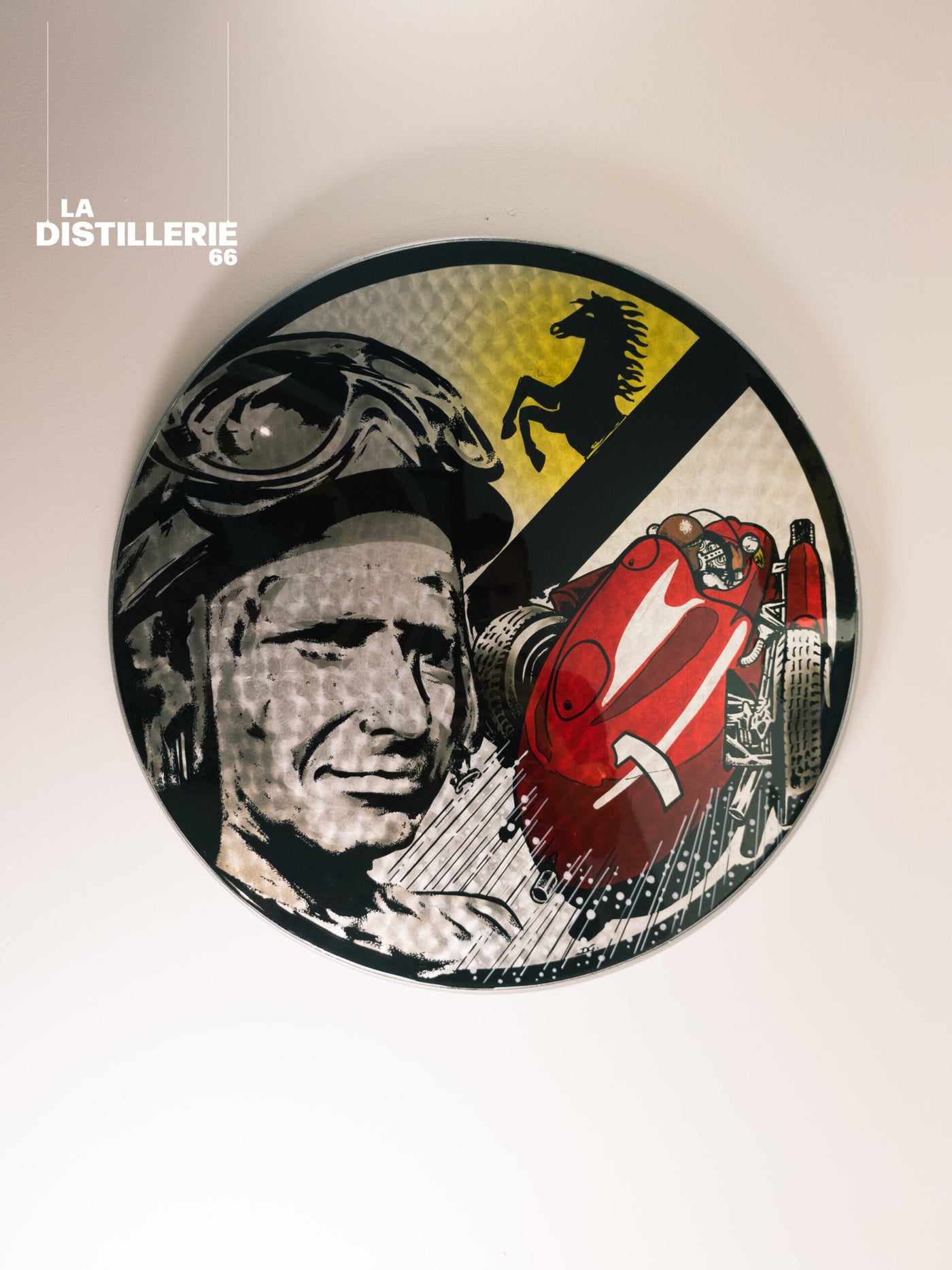 Fangio — création de Daddy Graff entre culture graffiti, design automobile et Pop Art