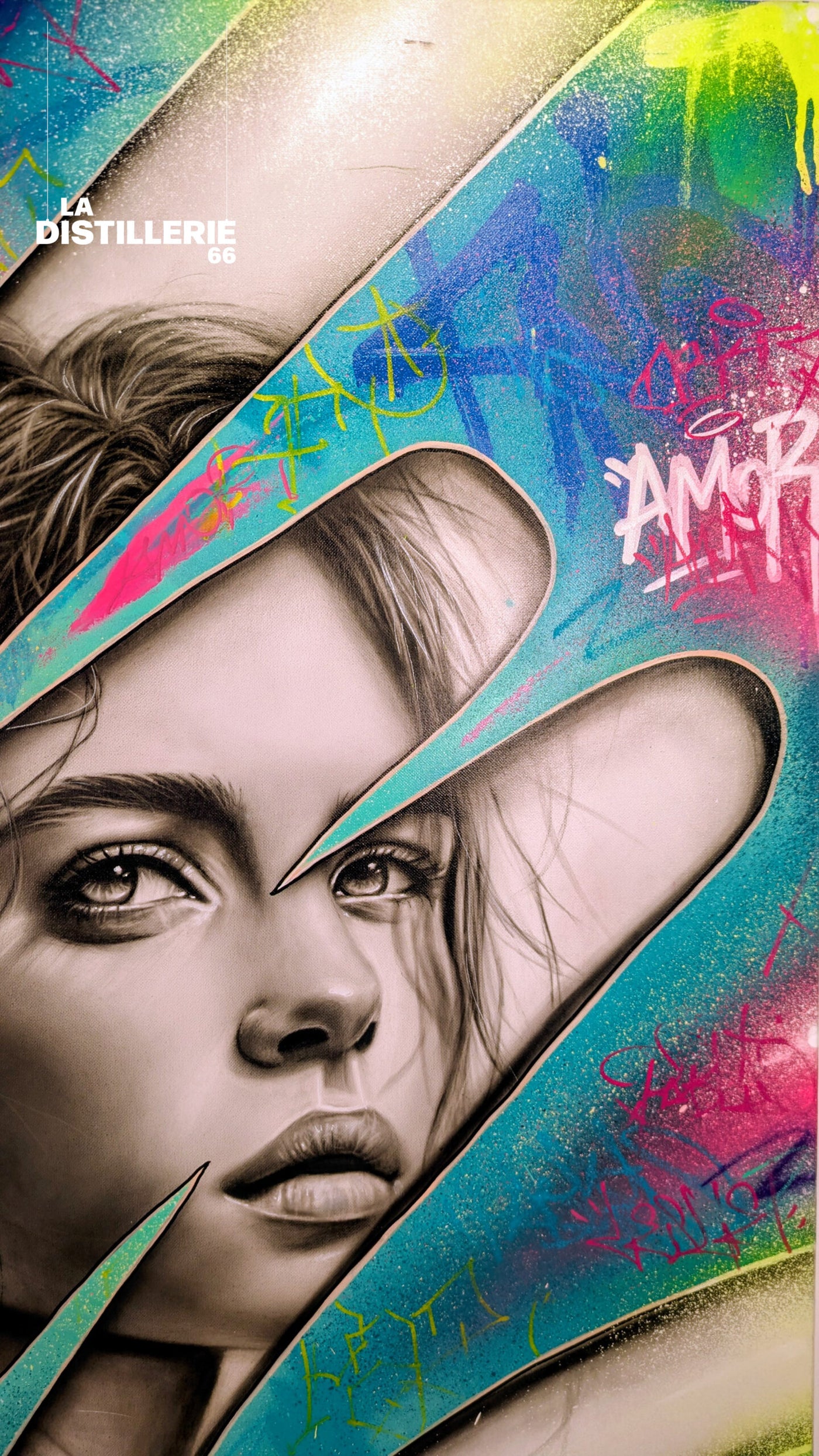 Œuvre Femme forte par Pablito Mourer — street art, Mixte et culture urbaine