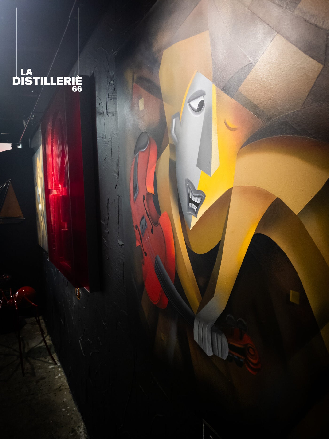 Furieux — tableau de Roko, cubisme moderne et street culture