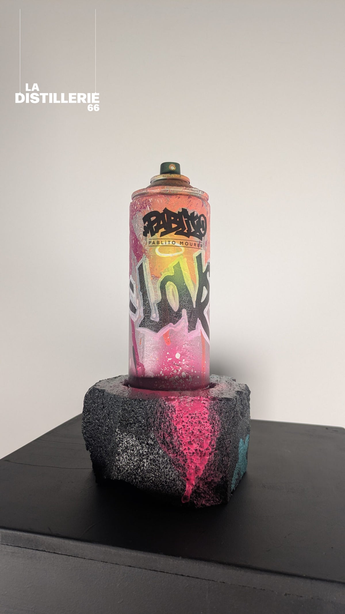 Love Pablito Spray — création de Pablito Mourer entre graffiti, couleur et art contemporain