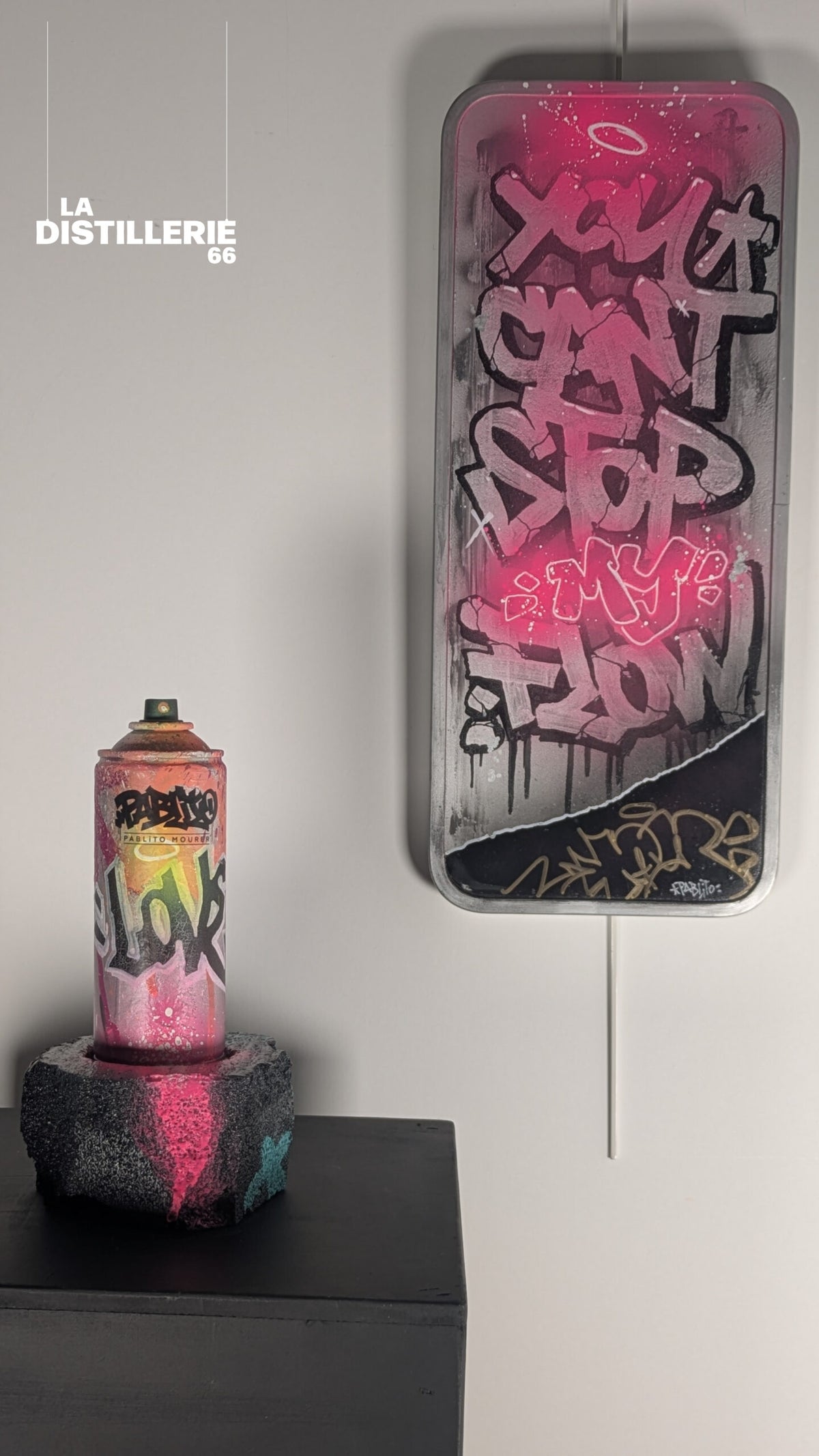 Œuvre Love Pablito Spray par Pablito Mourer — street art, Mixte et culture urbaine