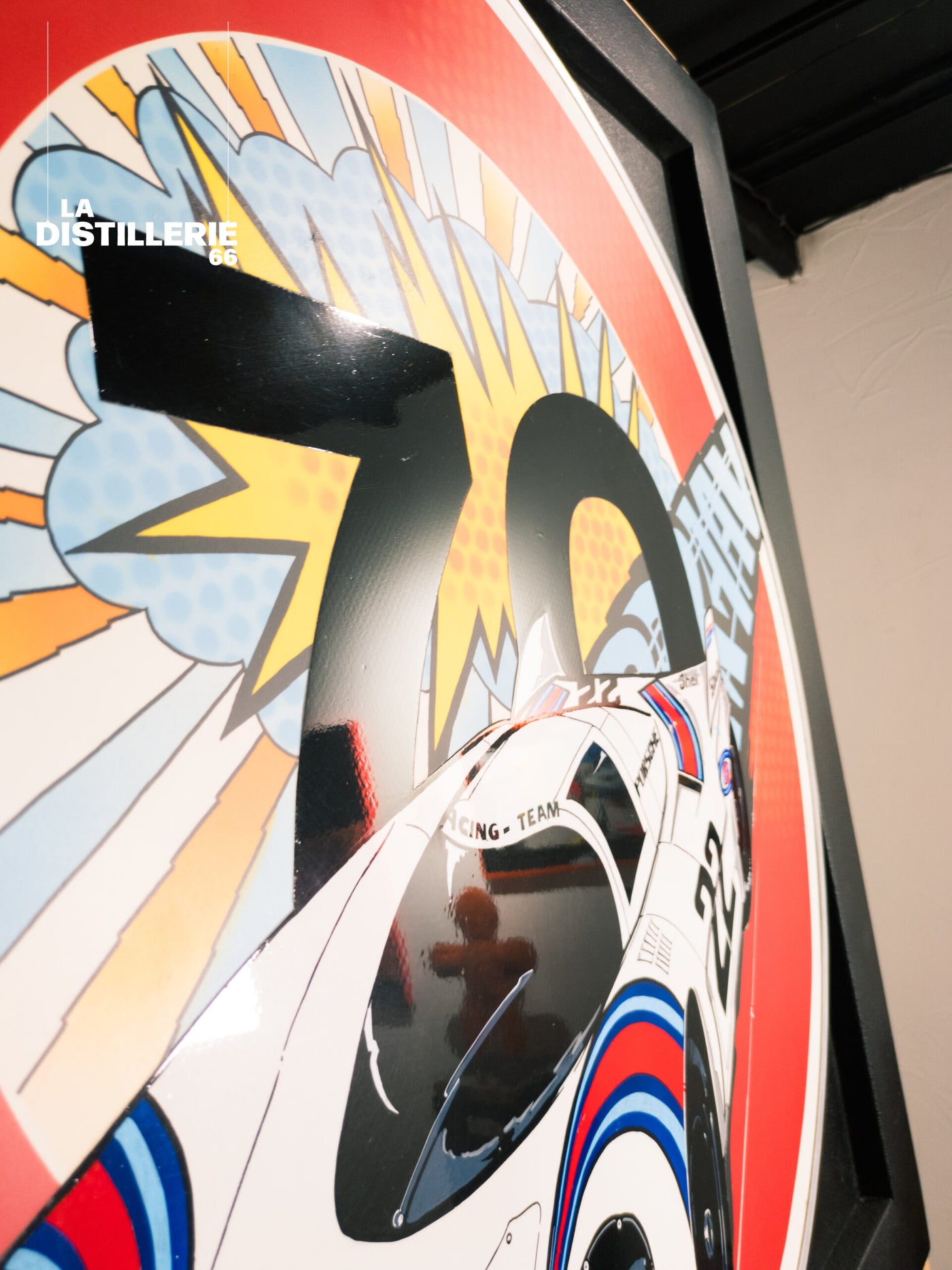 Martini 917 — art automobile de Daddy Graff, pièce contemporaine originale