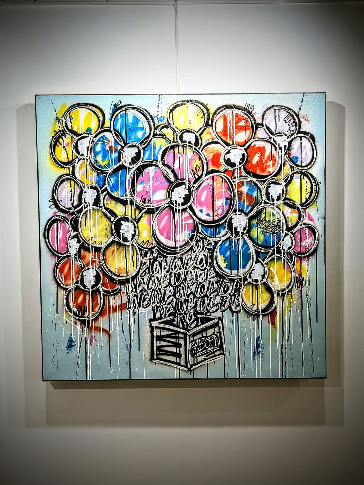 Reborn — création de Mr Yerro entre art naïf, abstraction figurative et peinture contemporaine