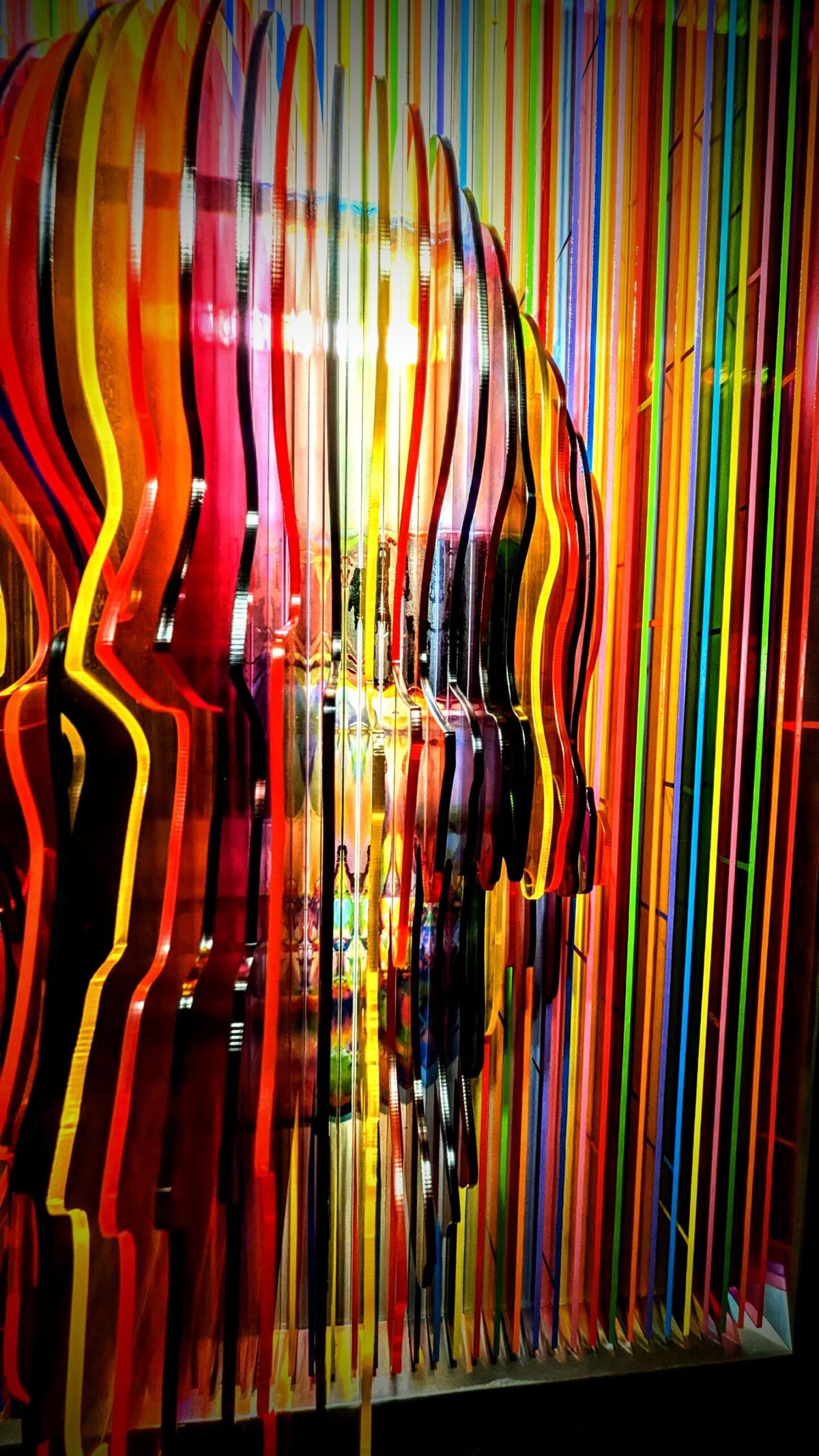 Œuvre Skull Colors par Alx Slice Art — art cinétique, relief et transparence