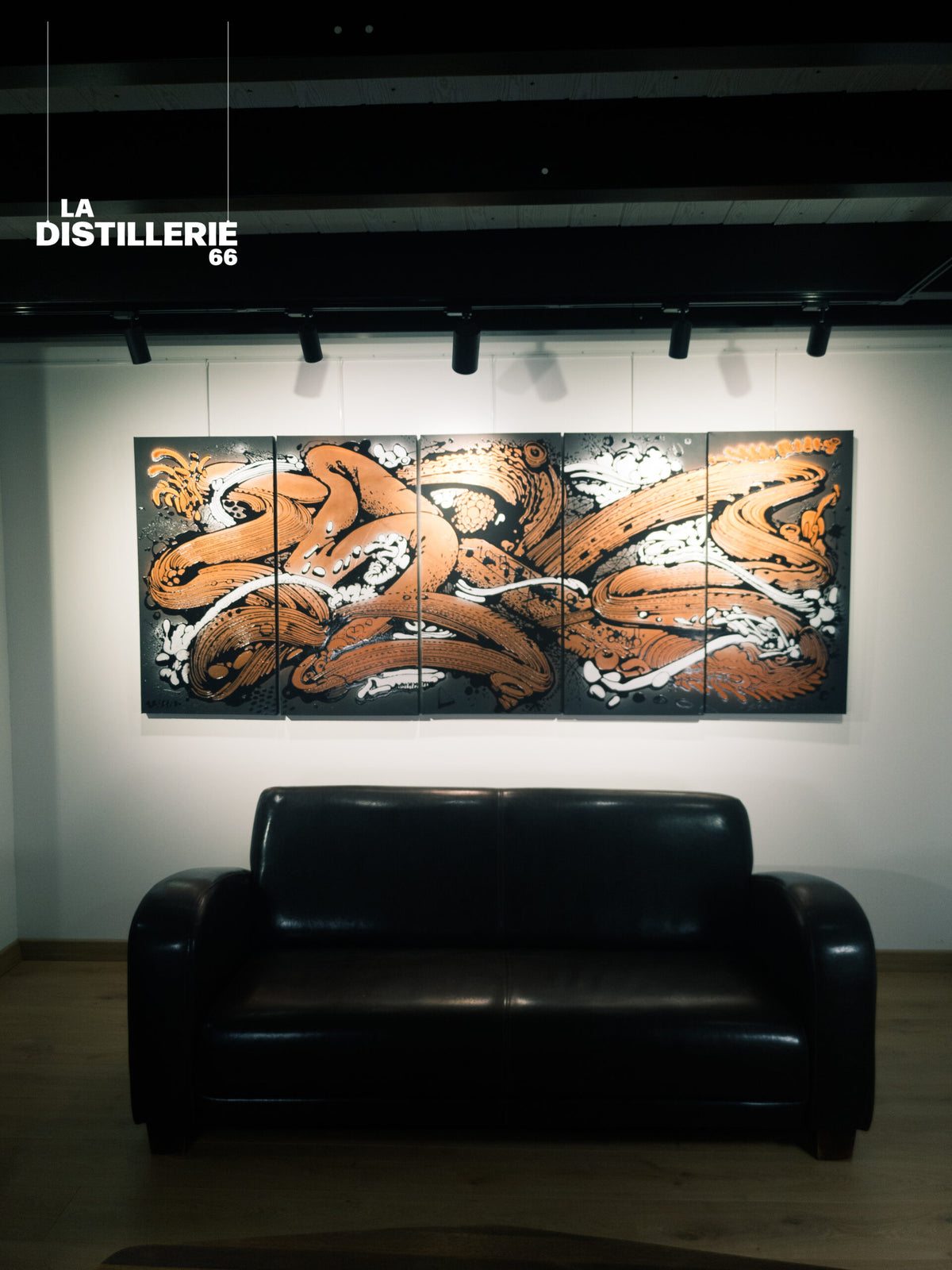 Dragon par Steve Pitocco — tableau contemporain réalisé avec la technique du Filing