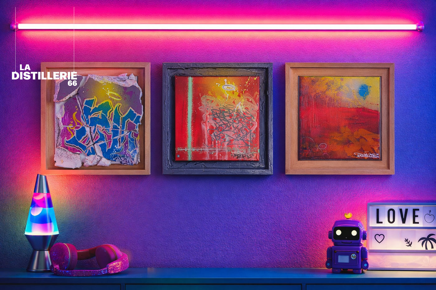 Street love n°3 de Pablito Mourer — art urbain contemporain sur tableau