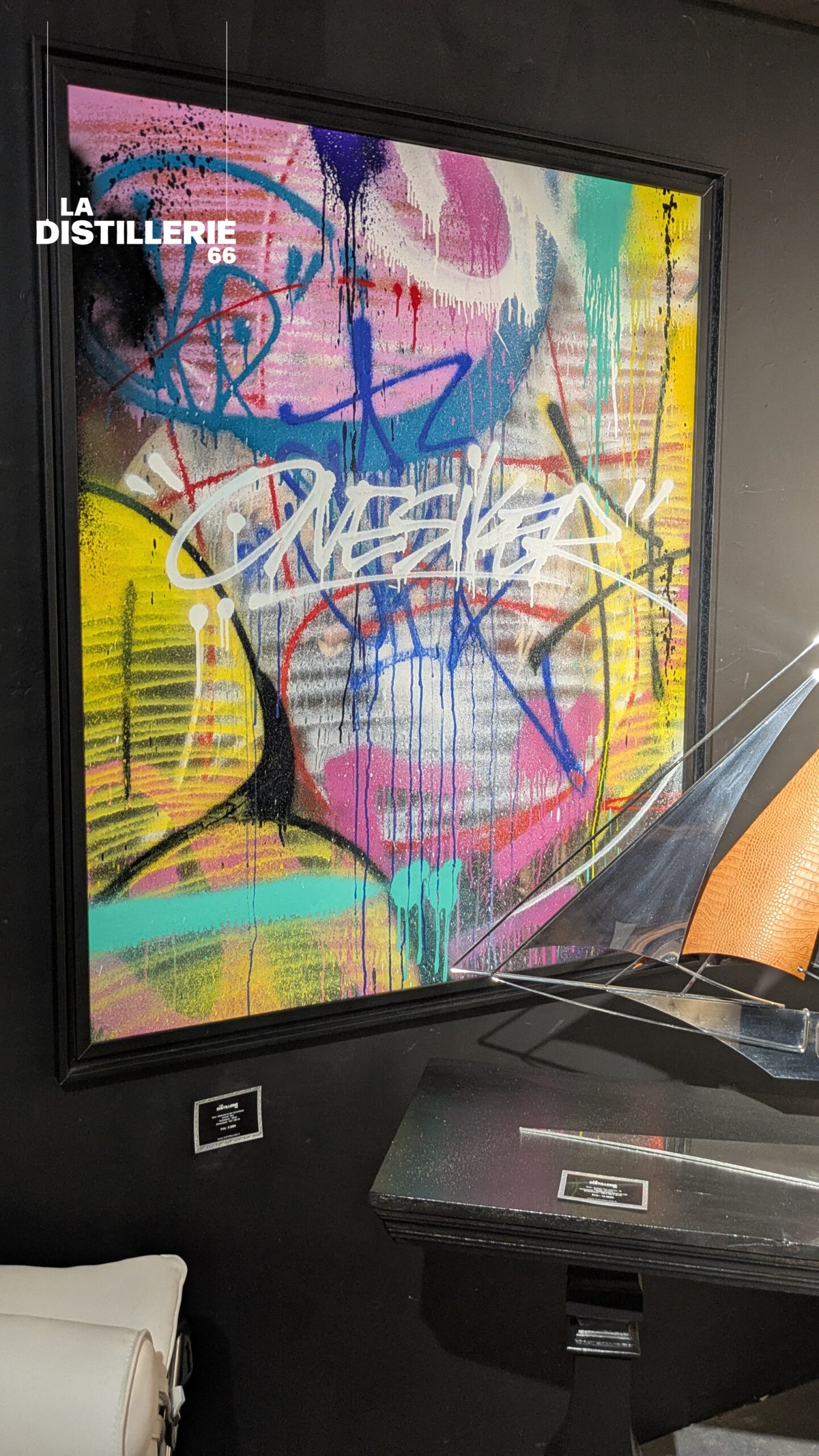 Œuvre Welcome To The Terrordome par One Siker — spray, acrylique et culture urbaine