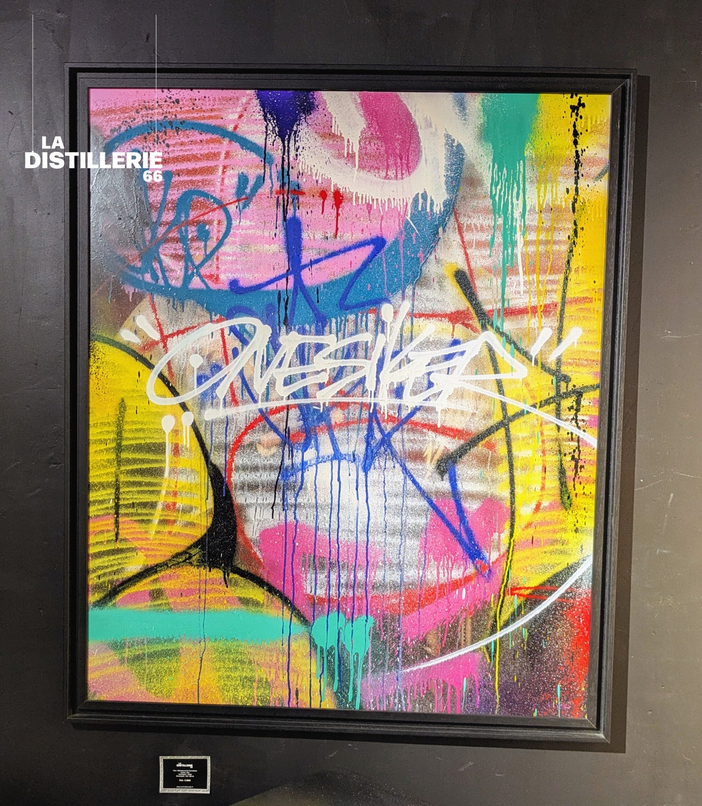 Welcome To The Terrordome — création de One Siker entre graffiti, couleur et street art