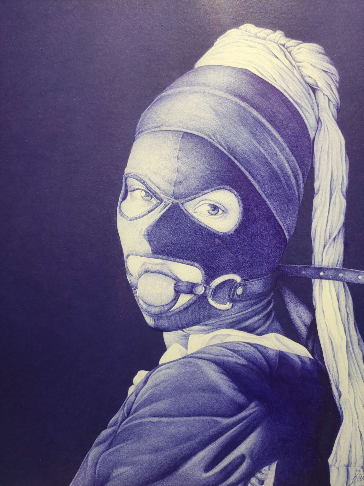 La jeune fille au harnais — Beus