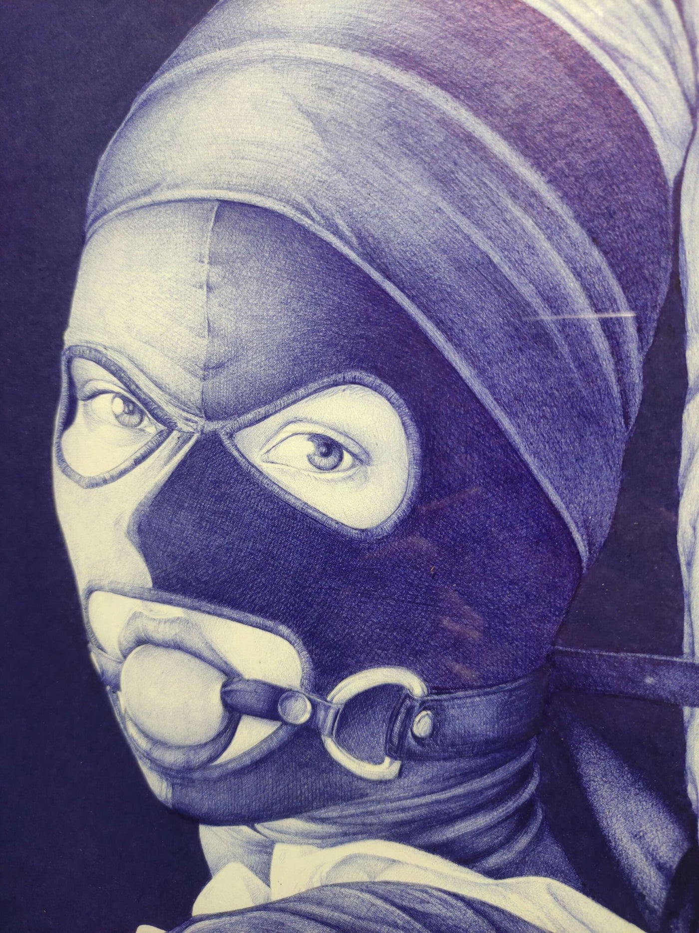 La jeune fille au harnais — Beus