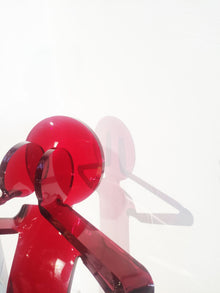 Œuvre Flexo Shoot H150 par ZED — sculpture contemporaine Flexo en acrylique thermoformé