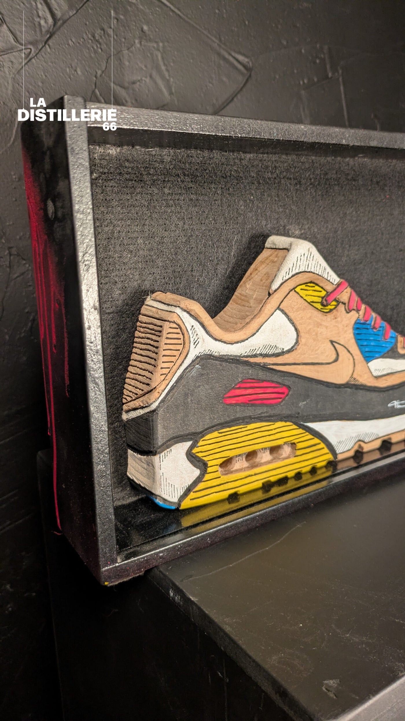 Air Max 90 de l’artiste Thomas Vinas — œuvre sculpturale et contemporaine