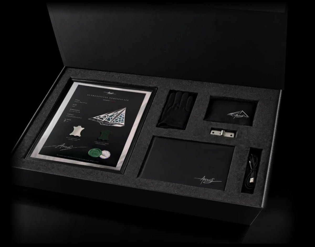 Coffret et certificat d'authenticité de Vesper par Arcanis