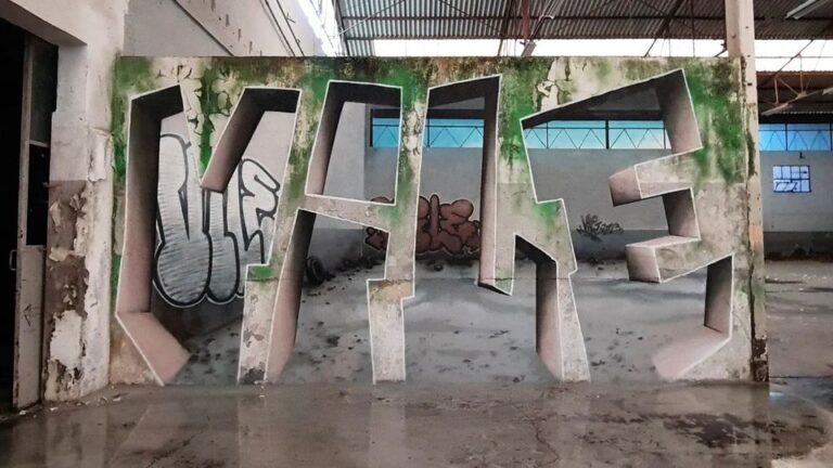 VILE — artiste street art et graffiti 3D