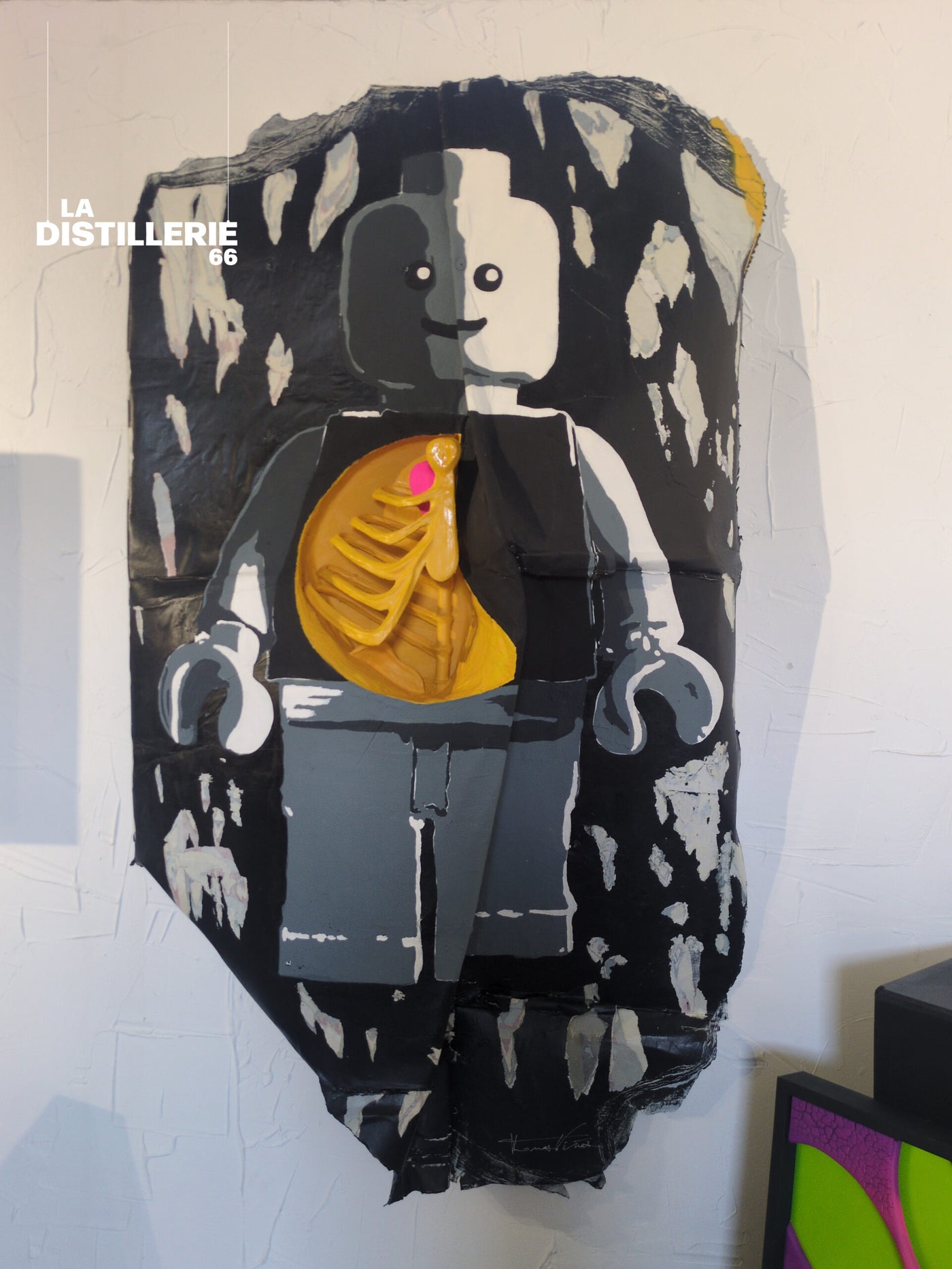 Au cœur du jeu par Thomas Vinas — Pop-Art et travail de la matière