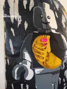 Au cœur du jeu de Thomas Vinas — art contemporain en mixte, style pop-art