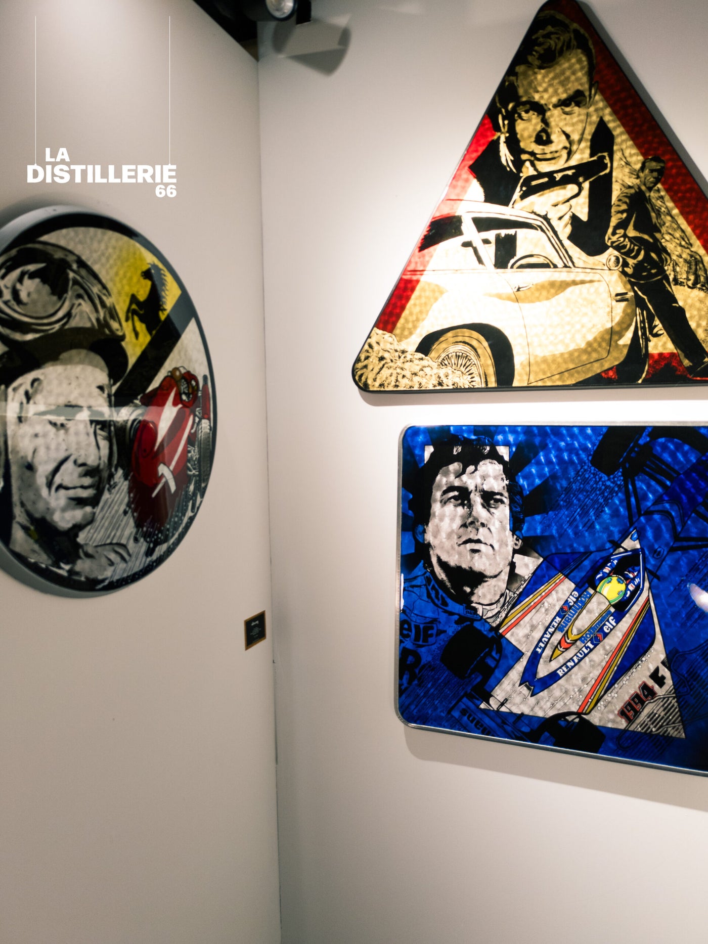 Daddy Graff — Ayrton, œuvre contemporaine autour de la vitesse et de l’automobile