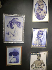 Œuvre Cordélia par Beus — art au stylo Bic inspiré d’Oscar Wilde et du thème de la jeunesse éternelle