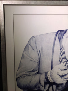 Duane Peters — œuvre de BEUS, artiste au stylo Bic — vue 3