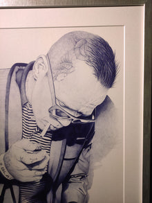 Duane Peters — art contemporain au stylo Bic par BEUS — vue 4