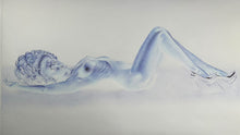 Escarpins — BEUS — œuvre originale au stylo Bic bleu, Série Or
