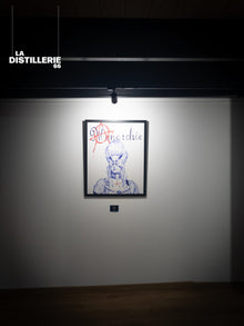 Monarchie / Anarchie — œuvre de BEUS, artiste au stylo Bic — vue 3