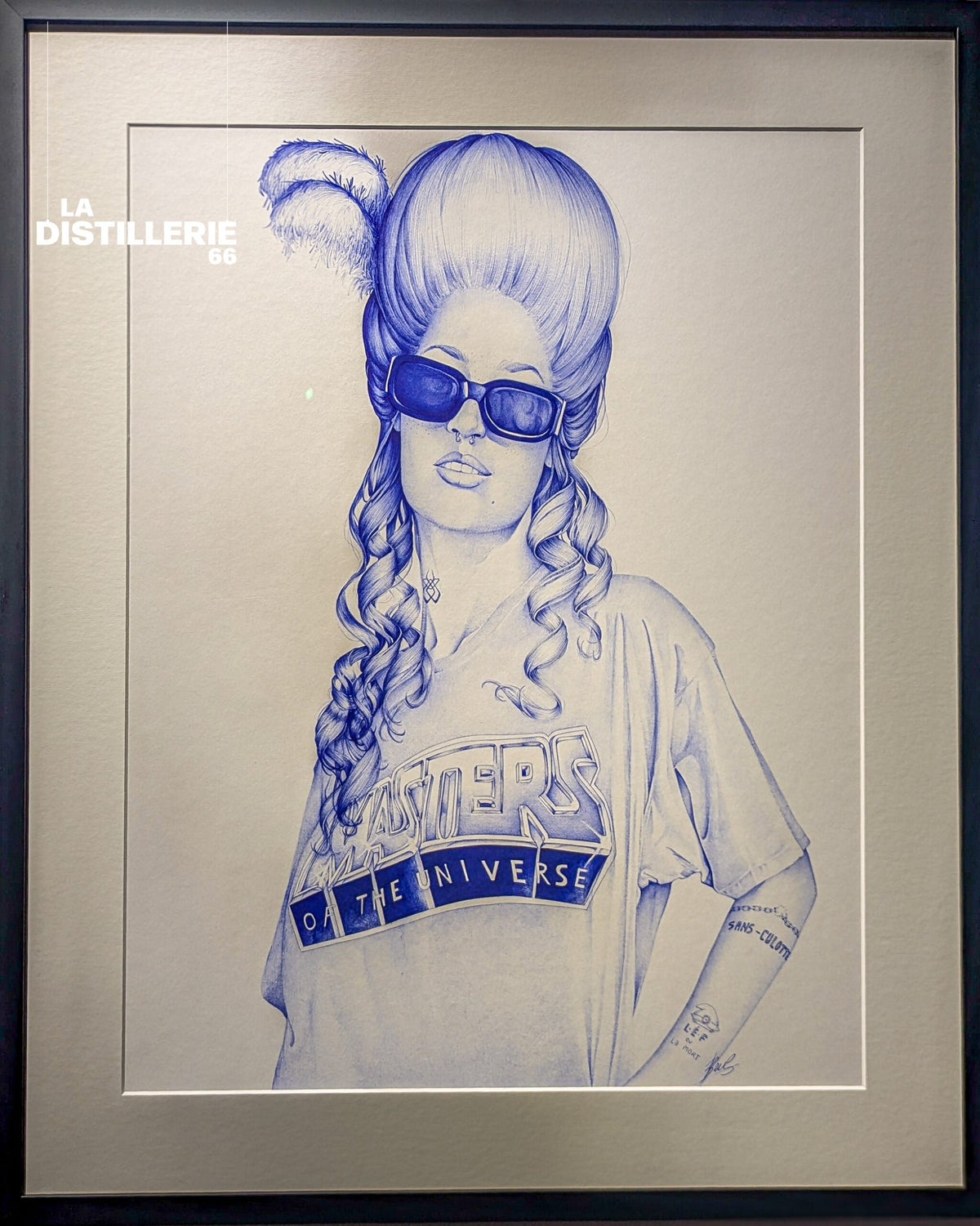 Sans Culotte — art contemporain au stylo Bic par BEUS — vue 9