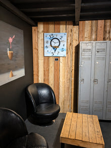 Perder La Nocion Del Tiempo — BL2A — vue du tableau exposé dans la galerie