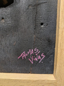 Œuvre de Thomas Vinas Confusion — Technique Mixte sur Bois sur tableau