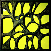 Cortex — œuvre originale de Thomas Vinas en bois et résine, tableau sculpture contemporain