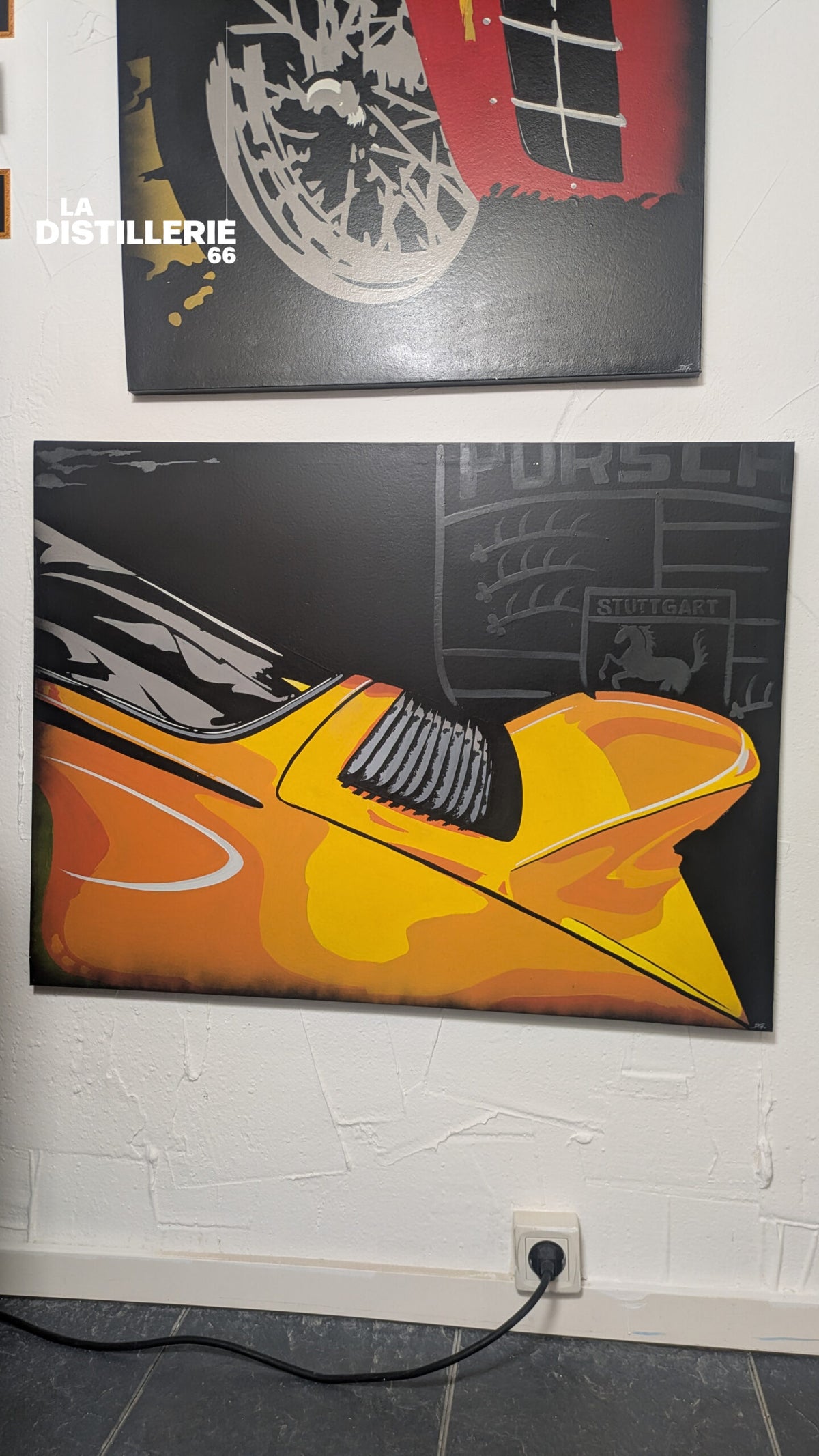 Daytona — création de Daddy Graff entre culture graffiti, design automobile et Pop Art