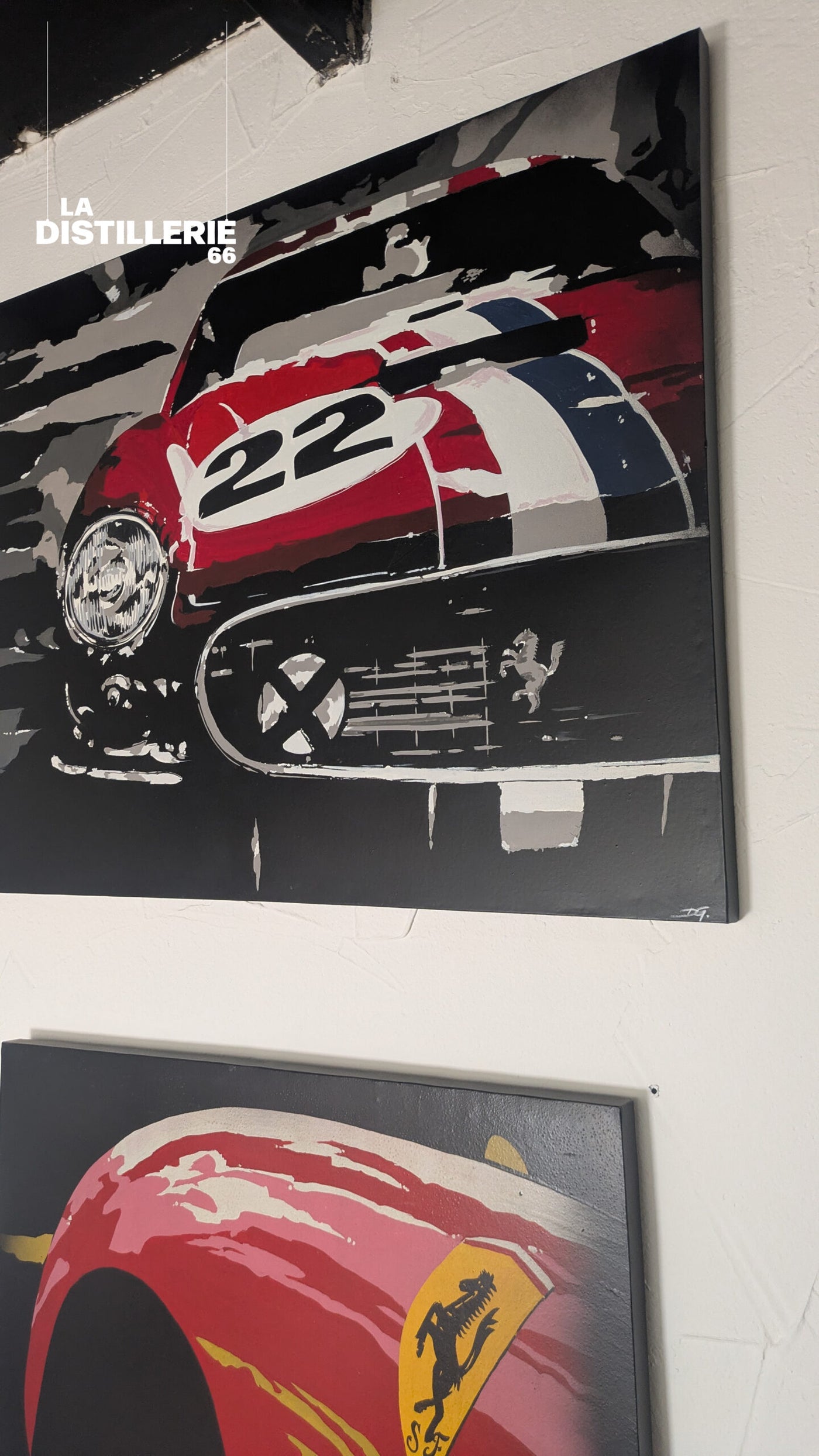 Œuvre Daytona par Daddy Graff — art urbain, automobile et peinture contemporaine