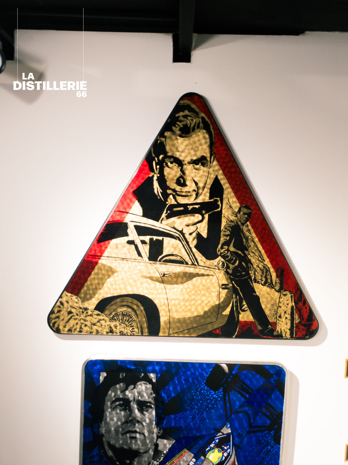 Daddy Graff DB5007 — peinture contemporaine et imaginaire automobile