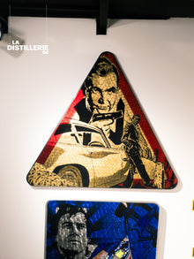 Daddy Graff DB5007 — peinture contemporaine et imaginaire automobile
