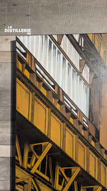 Ludo Lassalle — De fer et d’Acier, tableau contemporain urbain