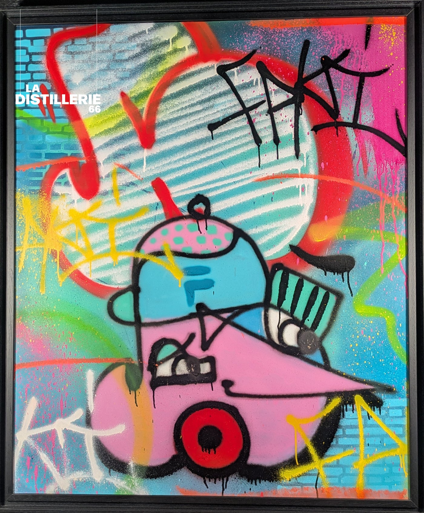 Œuvre Dirty Rotten Scoundrels par Faki — street art, culture urbaine et superposition de graffiti