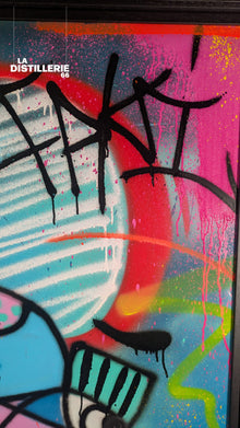 Œuvre de Faki Dirty Rotten Scoundrels — graffiti, spray, acrylique et esthétique underground