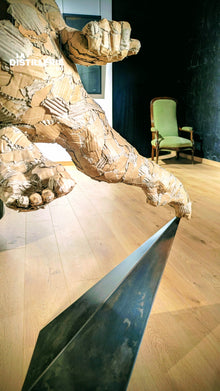 Éric Montaux — Équilibre, sculpture contemporaine grand format