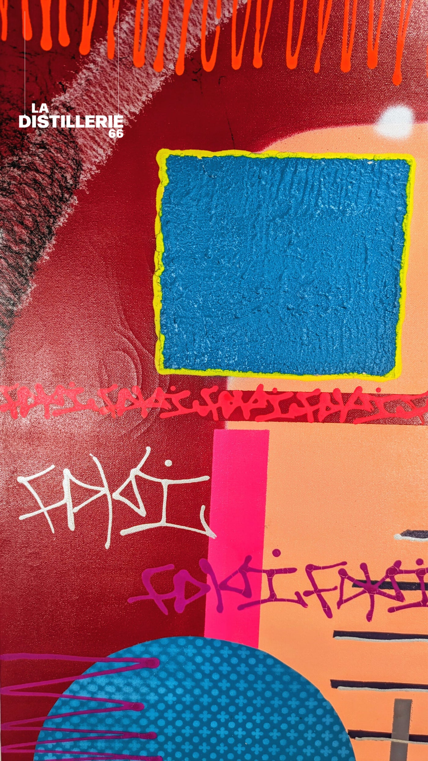 F-Volution — création de Faki entre street art, formes géométriques et matières