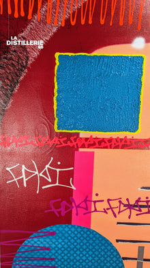 F-Volution — création de Faki entre street art, formes géométriques et matières