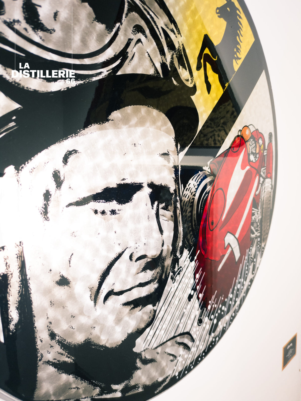 Daddy Graff — Fangio, œuvre contemporaine autour de la vitesse et de l’automobile