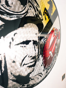 Daddy Graff — Fangio, œuvre contemporaine autour de la vitesse et de l’automobile
