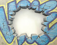 Fragments Urbains de Vile — graffiti, béton et illusion optique tridimensionnelle