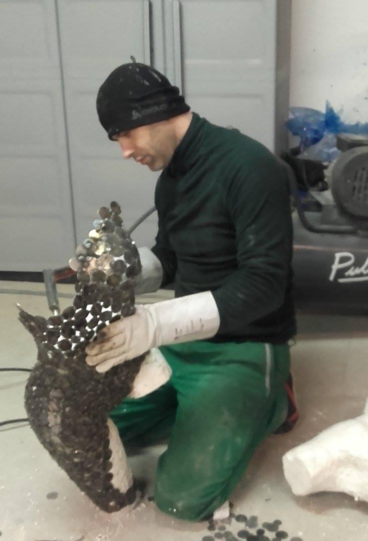 Frederic Haro — sculpteur contemporain en acier
